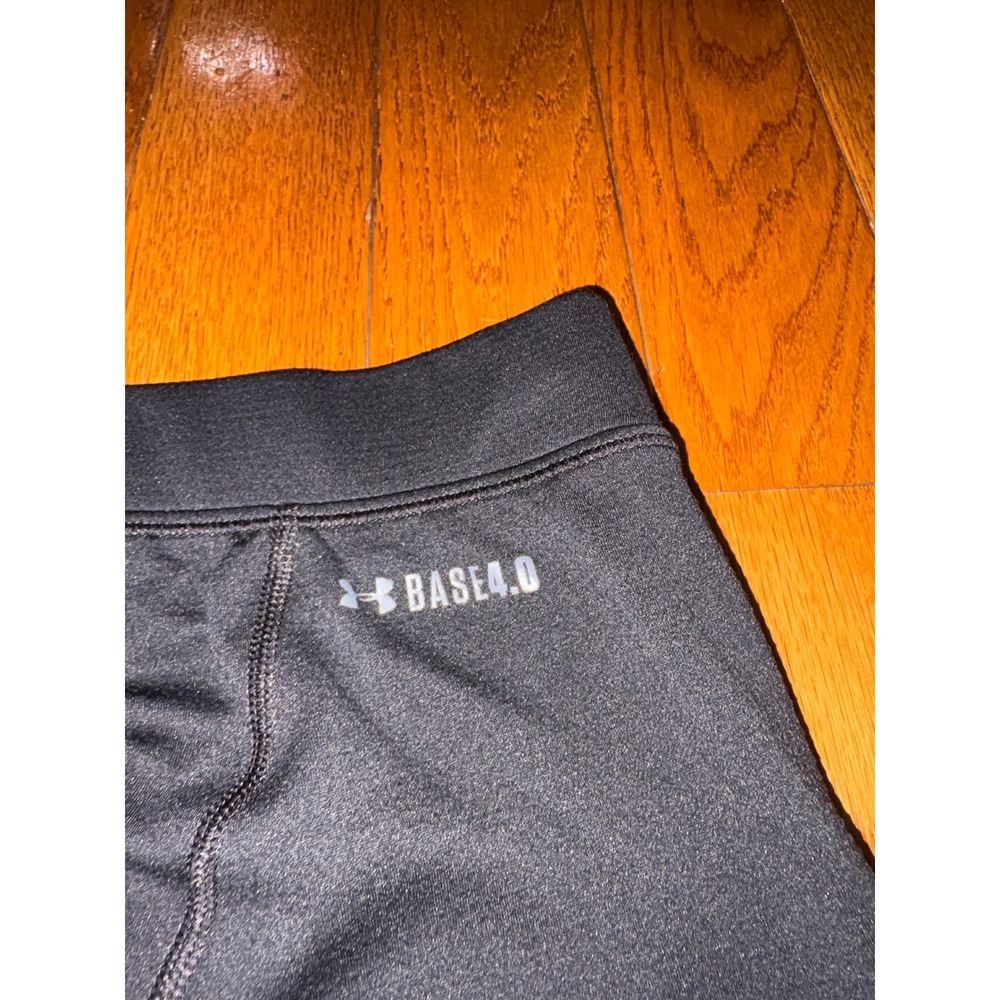 Under Armour Mens Base 4.0 ColdGear Thermal Leggings Black XXL Fitted Pants - Picture 3 of 7